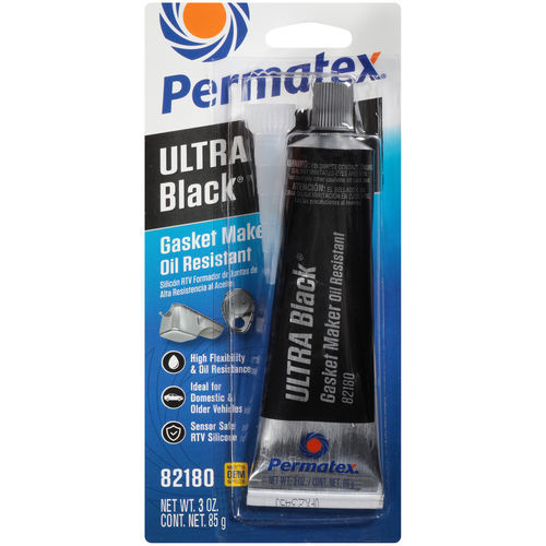 Cola silicona RTV - 82180 - PERMATEX - para plástico / monocomponente / industrial