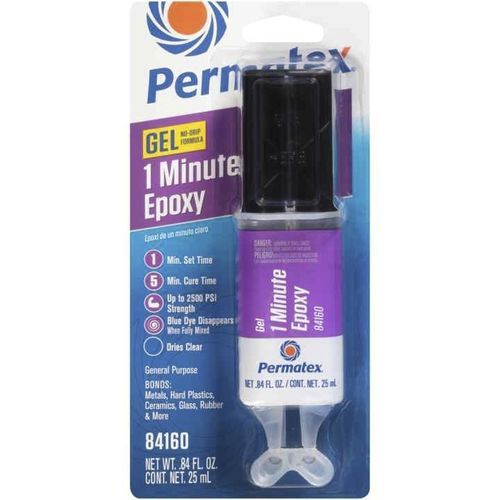 Cola epoxi - 84160  - PERMATEX - para cerámica / para vidrio / para metal