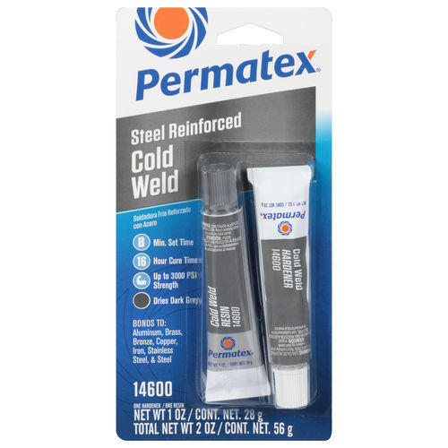 Cola epoxi - 14600 - PERMATEX - para aluminio / bicomponente / para aplicaciones automóviles