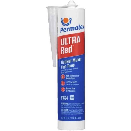 Cola silicona RTV - 81624 - PERMATEX - para metal / monocomponente / para aplicaciones automóviles