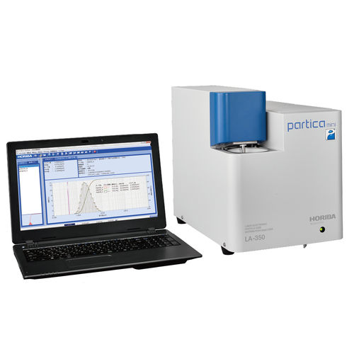 Granulómetro por difracción láser - Partica mini LA-350 - HORIBA Scientific - óptico / para control de calidad