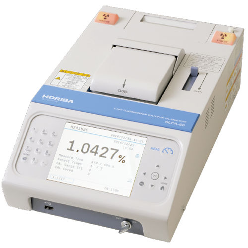 Analizador de aceite - SLFA-60 - HORIBA Scientific - de azufre / benchtop / Fluorescencia de rayos X
