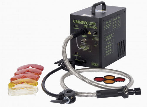 Fuente luminosa con lámpara de xenón - CrimeScope CS-16-500W - HORIBA Scientific - UV / benchtop / para criminalística