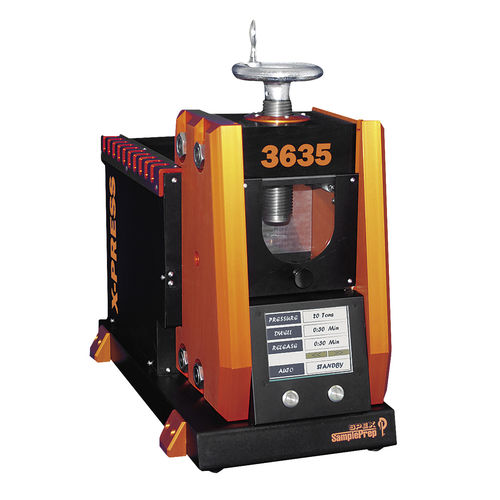 Pelletizadora totalmente automatizada - X-Press3635 - HORIBA Scientific - para preparación de muestras XRF