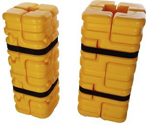 Protección de columna reglable - CS-FIT-S-Y, CS-FIT-M-Y - Sentry Protection Products