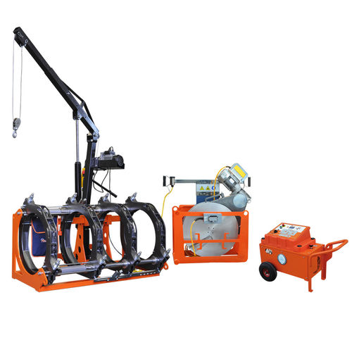 Máquina de soldar a tope - DELTA 630 EASY LIFE - RITMO S.p.A. - semiautomática / para tubo de plástico / 230 V monofásico
