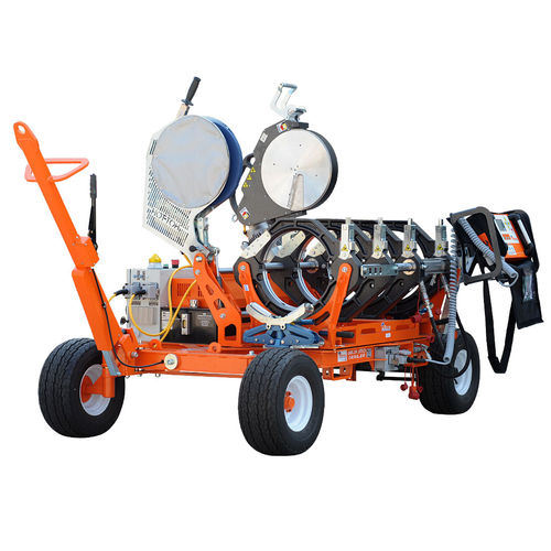 Máquina de soldar a tope - DELTA 355 TRAILER - RITMO S.p.A. - automática / para tubo de plástico / 230 V monofásico