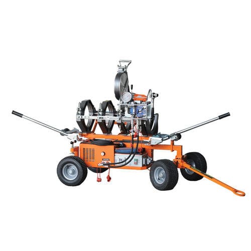 Máquina de soldar a tope - DELTA 250 TRAILER - RITMO S.p.A. - manual / para tuberías / 230 V monofásico
