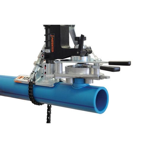 Máquina de soldar a tope - UP 125 - RITMO S.p.A. - manual / para tubo de plástico / 230 V monofásico