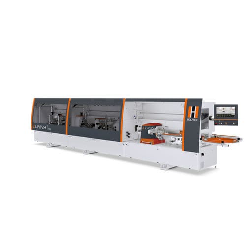 Máquina de colocación de tapacantos automática - LUMINA series - HOLZ-HER - para paneles / para madera / con aplicador de cola