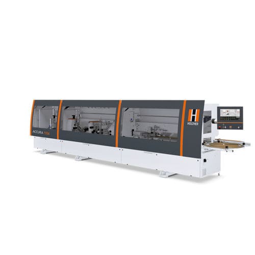 Máquina de colocación de tapacantos automática - ACCURA series  - HOLZ-HER - para paneles / para madera