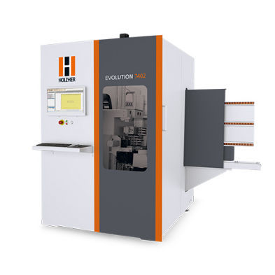 Centro de mecanizado CNC 3 ejes - EVOLUTION 7402 series - HOLZ-HER - vertical / para madera / de corte