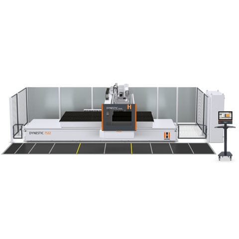 Centro de mecanizado CNC 3 ejes - DYNESTIC 7532 - HOLZ-HER - vertical / para madera / de pórtico