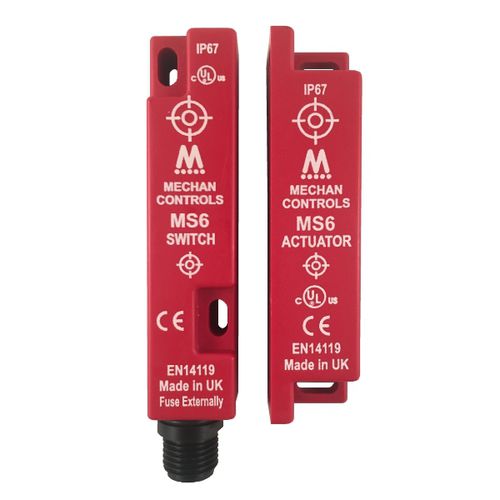 Interruptor de seguridad - MS6QD - Mechan Controls - multipolar / IP67 / magnético