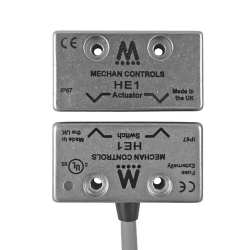 Interruptor IP67 - HE1SS - Mechan Controls - IP69K / de seguridad / magnético