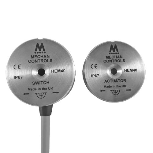 Interruptor IP67 - HEM40 - Mechan Controls - IP69K / de seguridad / con codificación magnética