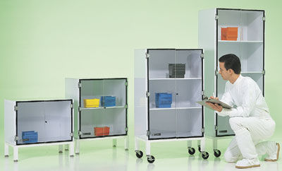Armario eléctrico de mando - max. 25.75 x 16.75 x 55" - Terra Universal Inc. - con ruedas