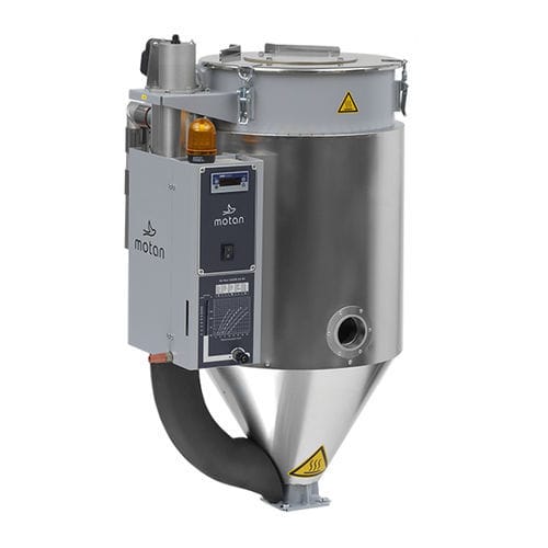 Secador de aire seco - LUXOR CA S - motan gmbh - continuo / para granulado de plástico