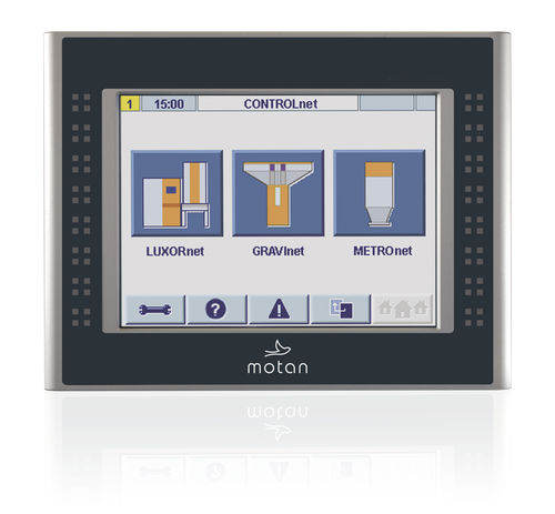 Mando Plug-and-Play - CONTROLnet - motan gmbh - integrado / con pantalla táctil