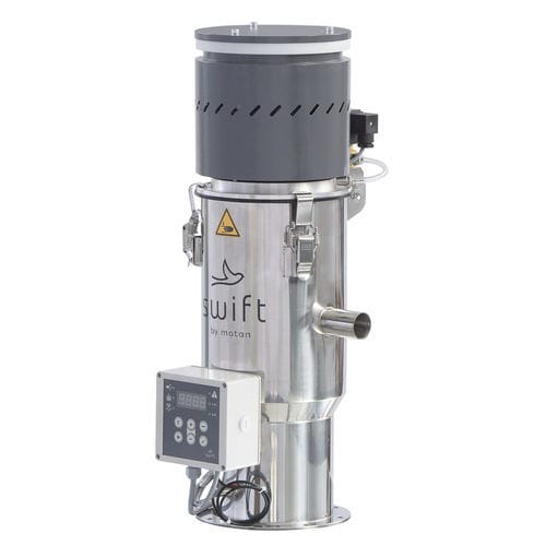 Cargador de tolva monofásico - sCONVEY HES - motan gmbh - compacto / para granulado de plástico / sin polvo