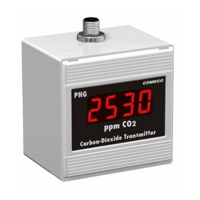 Transmisor de gas de CO2 - max. 10 000 ppm | PHG - Comeco Control & Measurement - de infrarrojos / multiusos