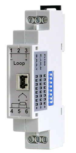 Transmisor de temperatura en riel DIN - -200 °C ... +1 800 °C | TRC series - Comeco Control & Measurement - RTD / termopar / Pt100