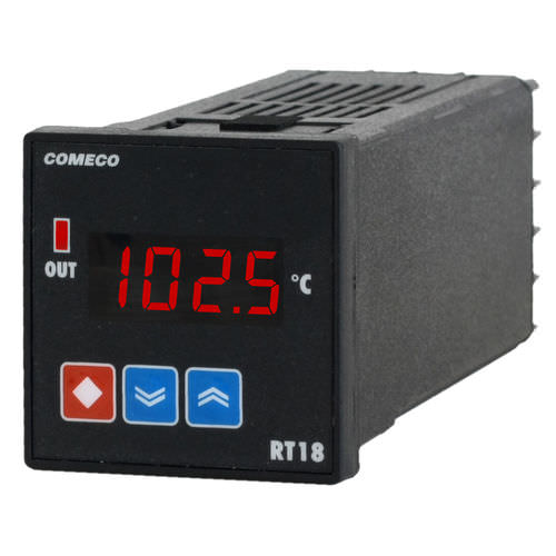 Controlador de temperatura con pantalla LED - -99 °C ... +999 °C | RT18 - Comeco Control & Measurement - programable / para la industria