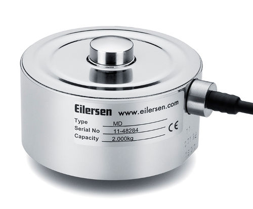 Célula de carga de compresión - max. 5000 kg, IP 68 | MD - Eilersen Electric Digital Systems A/S - de tipo botón / de galga extensométrica / capacitiva