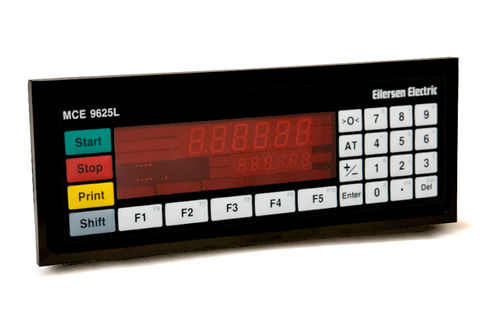 Terminal de pesaje con visualizador led - LED | MCE9625L - Eilersen Electric Digital Systems A/S - empotrable