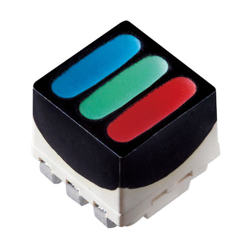 LED RGB - NSSM332B - NICHIA - multicolor / cuadrado / para visualizador