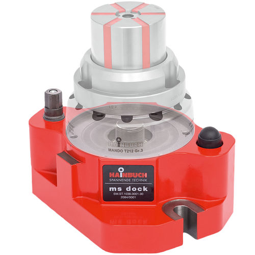 Unidad de fijación manual - ms dock - HAINBUCH GMBH SPANNENDE TECHNIK - hidráulica / de mandril