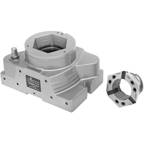Mandril de sujeción de piezas con pinza - MANOK plus - HAINBUCH GMBH SPANNENDE TECHNIK - manual / estacionario
