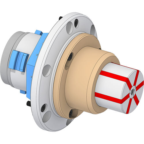 Mandril de sujeción de piezas con adaptador - MANDO Adapt T212 - HAINBUCH GMBH SPANNENDE TECHNIK - de precisión / pull-back