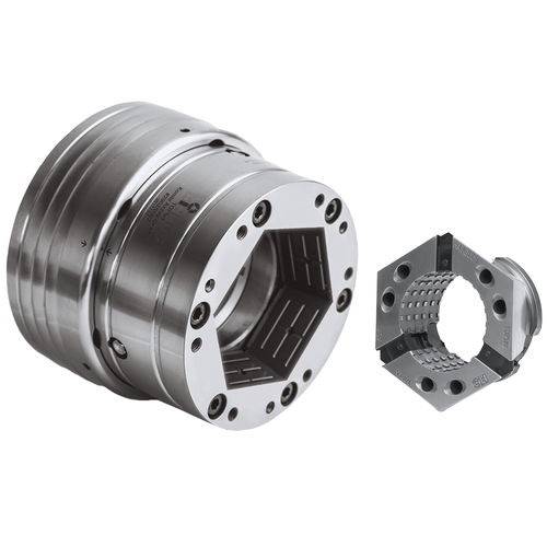 Mandril de torno automático - TOPlus - HAINBUCH GMBH SPANNENDE TECHNIK - de retorno / pinzas fijas / de gran precisión