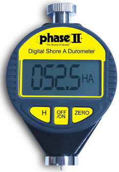 Durómetro Shore A - 0 - 1000 HSA | PHT-960 - Phase II - portátil / con pantalla digital