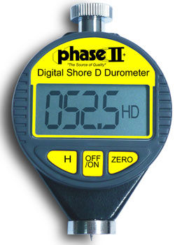 Durómetro Shore D - 0 - 100 HSD | PHT-980 - Phase II - portátil / con pantalla digital