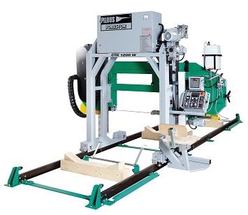 Sierra de cinta - CTR 1200 W - Pilous - horizontal / para madera / automática