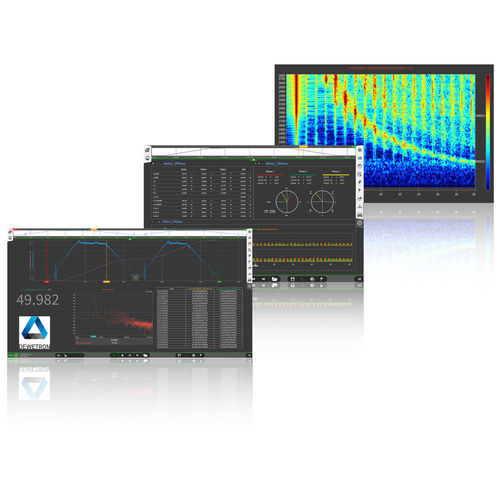 Software de adquisición de datos - OXYGEN - DEWETRON GmbH - de análisis / de medición / de visualización