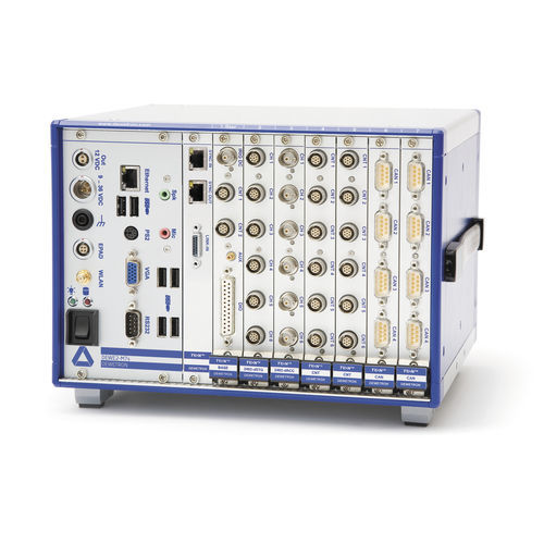 Sistema de adquisición de datos en bastidor - DEWE2-M7s - DEWETRON GmbH - 56 canales / benchtop / en chasis