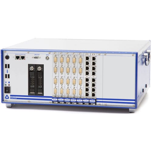Sistema de adquisición de datos en bastidor - DEWE2-M7 - DEWETRON GmbH - 56 canales / benchtop / en chasis