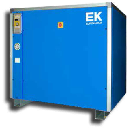 Refrigerador de agua - EKW 10 - 201 - EUROKLIMAT - con condensación de agua
