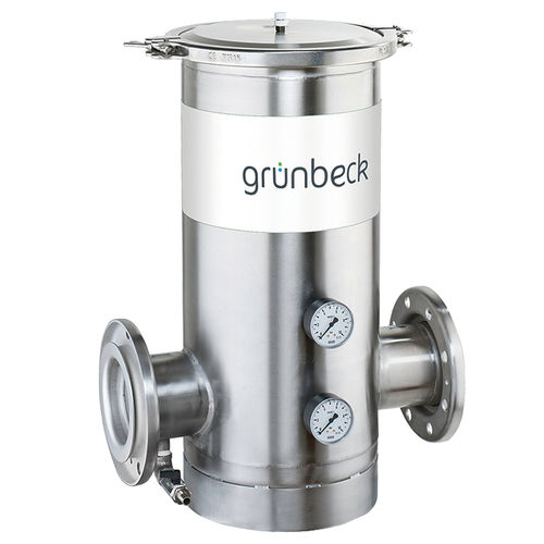 Filtro de agua - FME  - Grünbeck Wasseraufbereitung - con cesta / a presión / para filtración fina