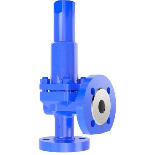 Válvula de seguridad DIN - 43 series  - LESER GmbH & Co. KG - de acero inoxidable / con brida / térmico