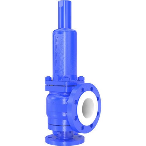 Válvula de seguridad DIN - 447 series  - LESER GmbH & Co. KG - para la industria química / de acero / con brida