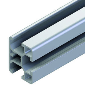 Perfil de aluminio - 20.1117/0 - Minitec - ranurado / para la industria / de peso ligero