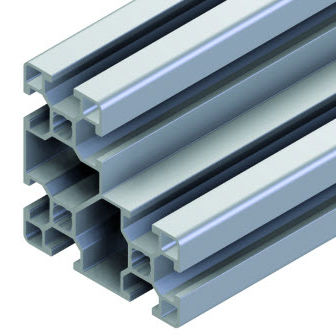 Perfil de aluminio - 20.0982/0 - Minitec - ranurado / triangular / de marcos