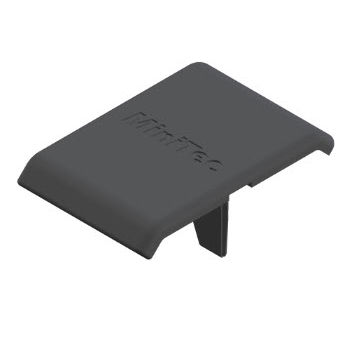 Capuchón de extremo sin rosca - 22.1024/1 - Minitec - rectangular / de poliamida / para extremo de perfil