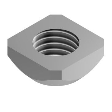 Tuerca cuadrada - 21.1310/1 - Minitec - de acero inoxidable / para ensamblaje de perfiles