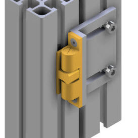 Pestillo de bolas - 21.1137/0 - Minitec - de perfil de aluminio