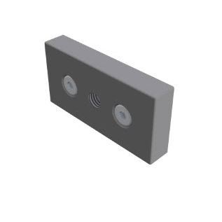 Placa de apoyo de aluminio - 21.1039/0 - Minitec